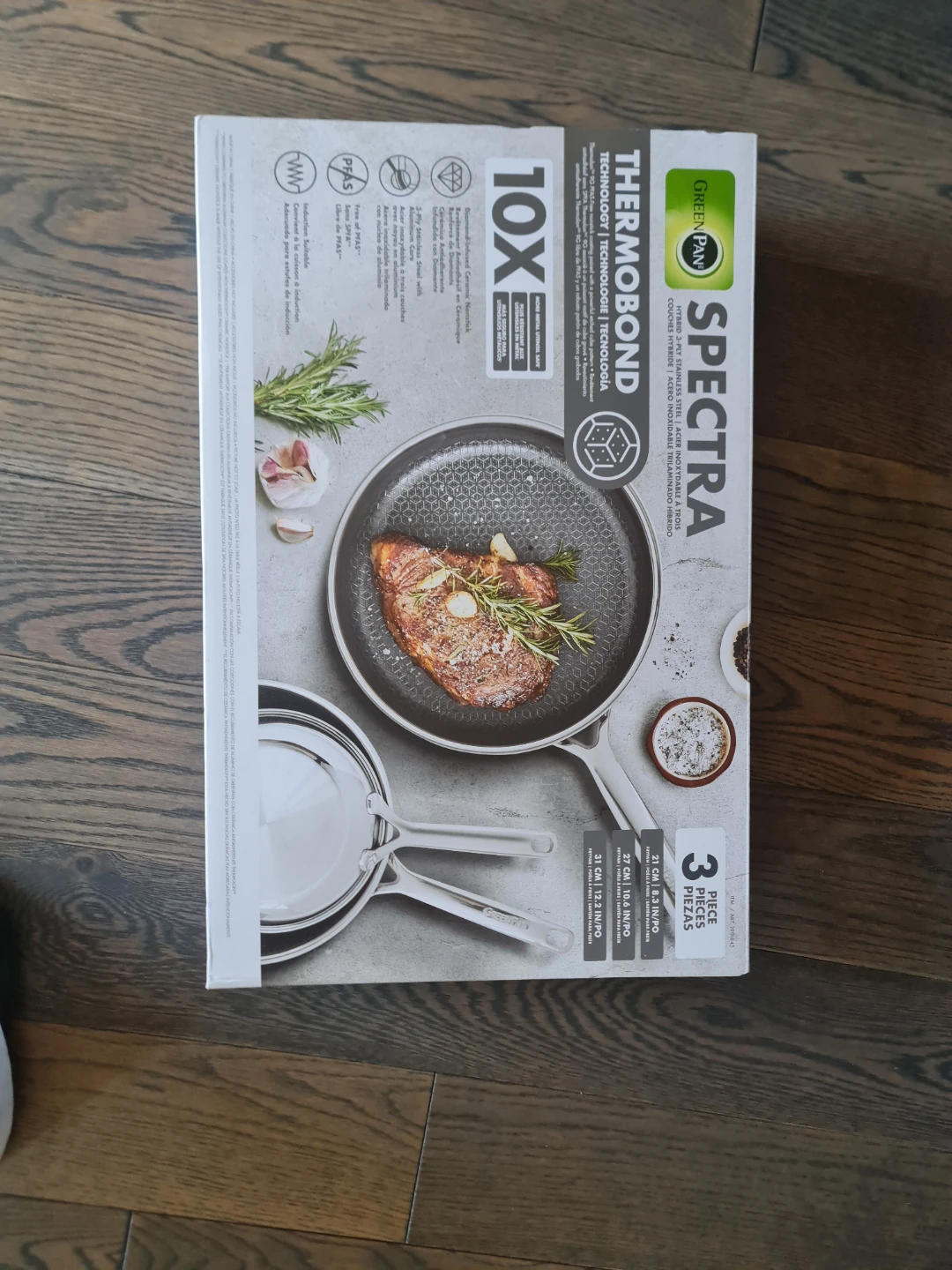 GreenPan Spectra 3-Piece Cookware Set