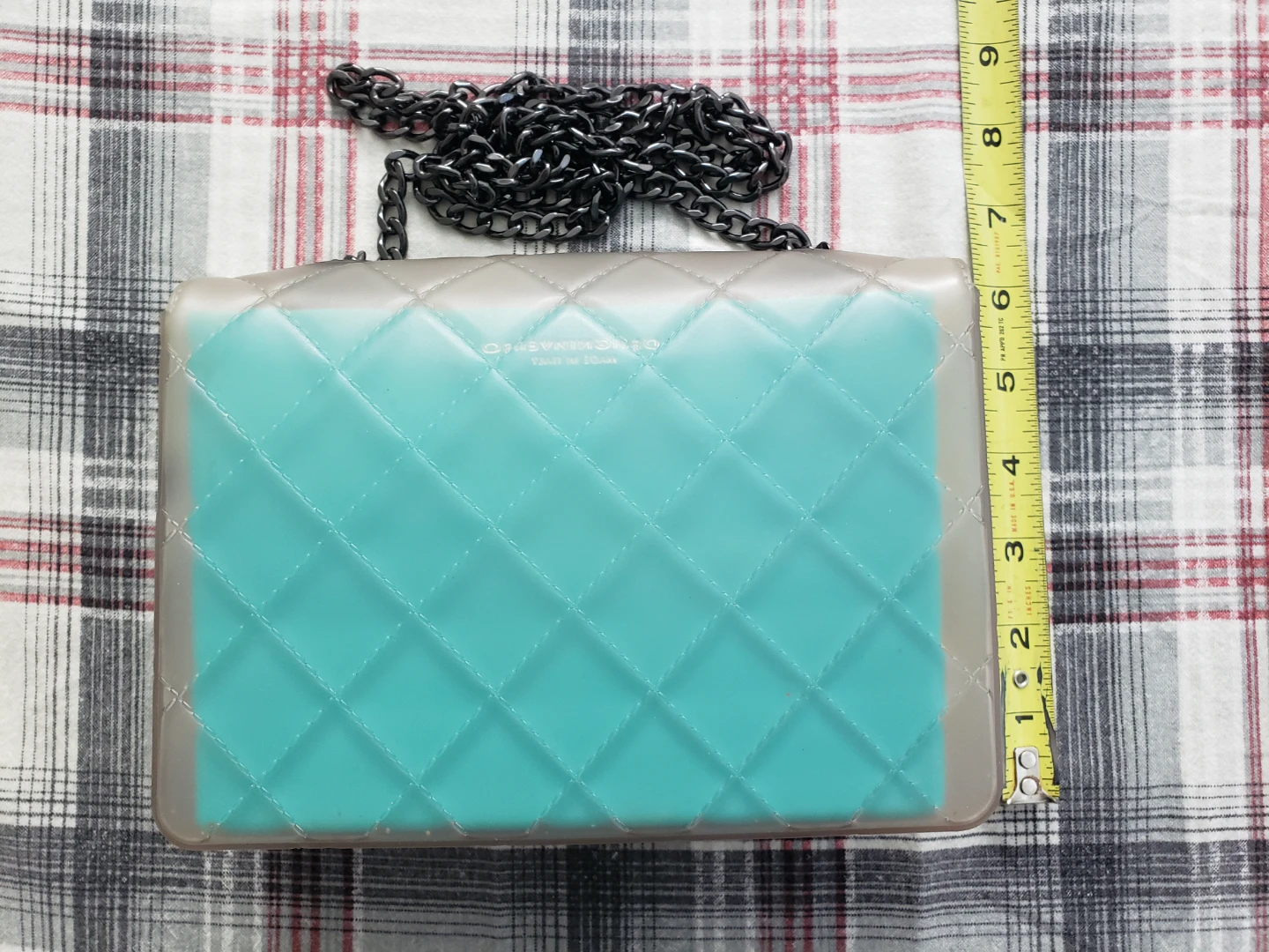 DESIGNINVERSO Quilted Translucent Crossbody Bag - photo 2