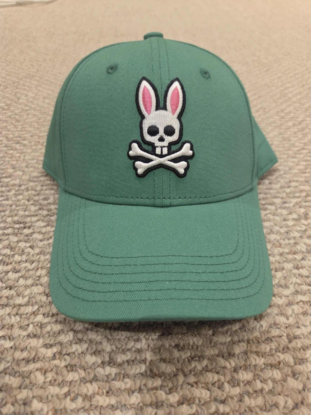 Psycho Bunny Green Baseball Cap