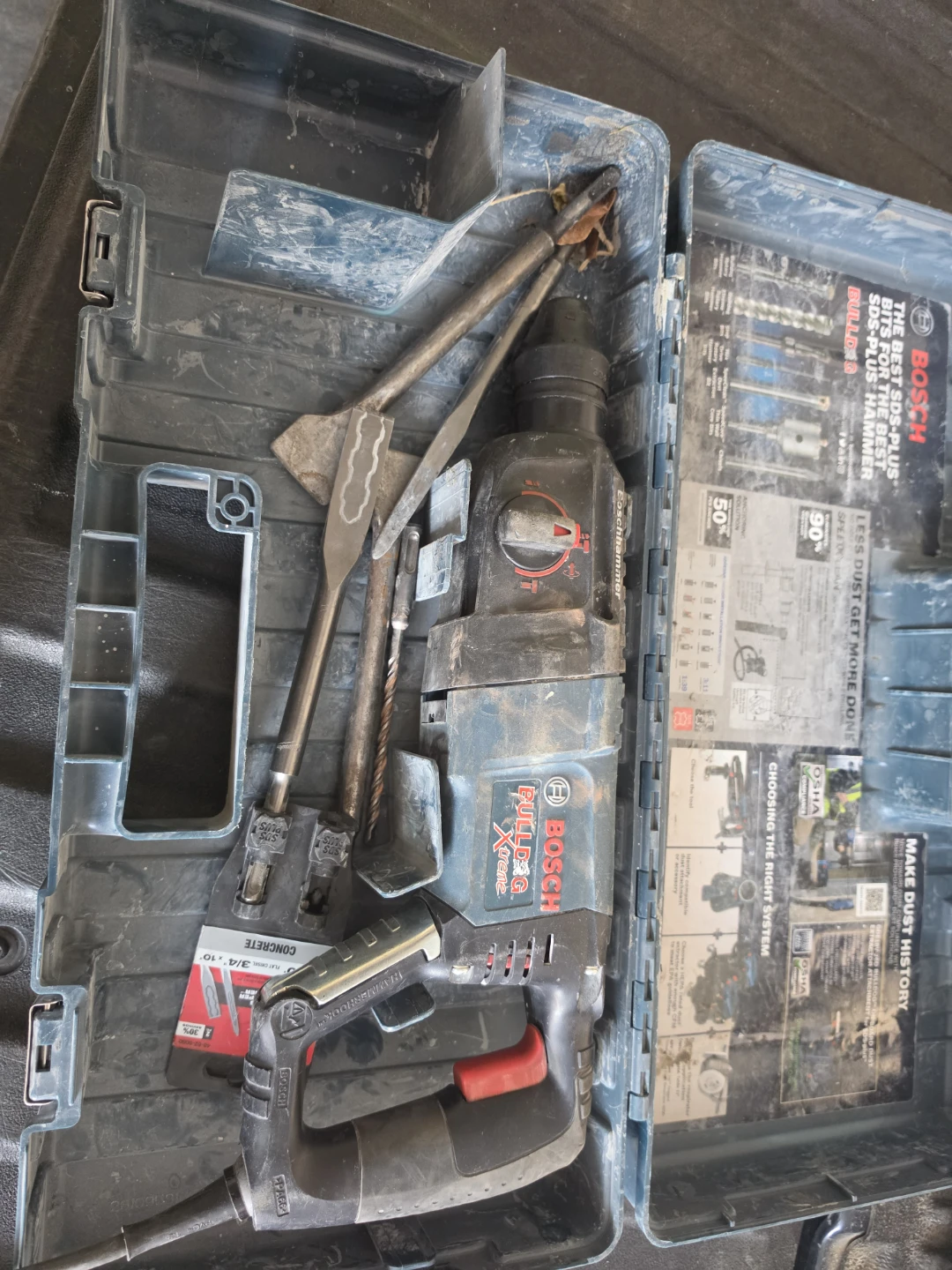 Bosch Bulldog Xtreme Rotary Hammer Drill