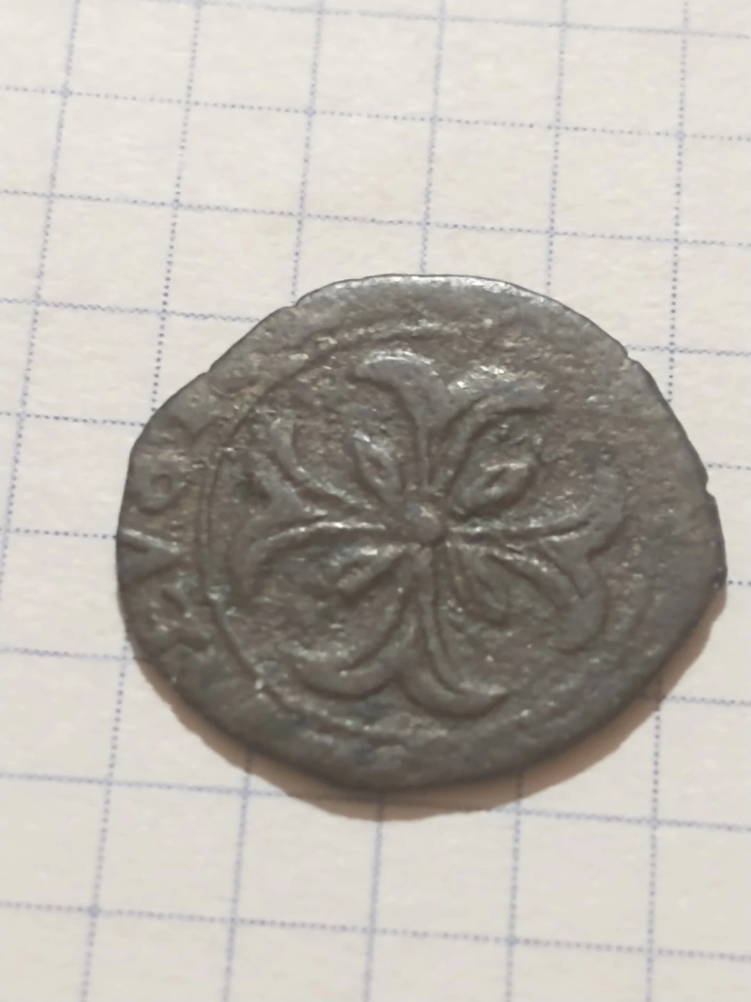 Beautiful 1600s France duche Liard, unattributed year/ruler - photo 3