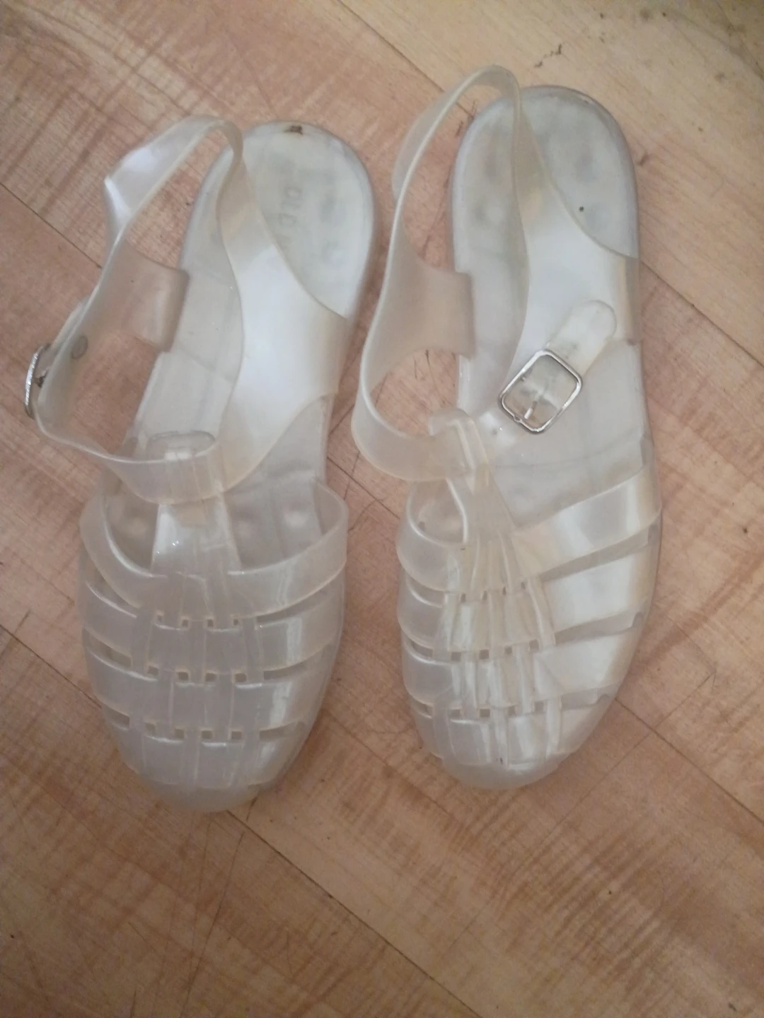 Clear Jelly Sandals