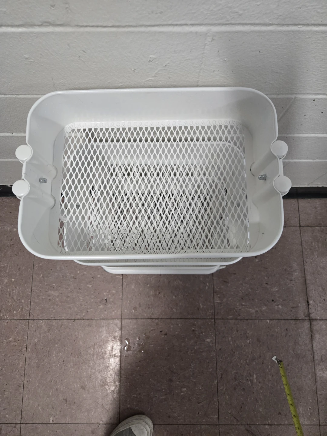 White 3-Tier Rolling Cart - photo 3