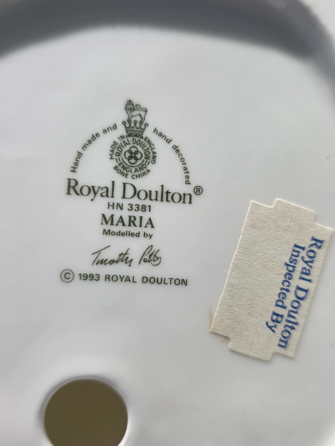 Royal Doulton Maria HN 3381 Figurine - photo 4