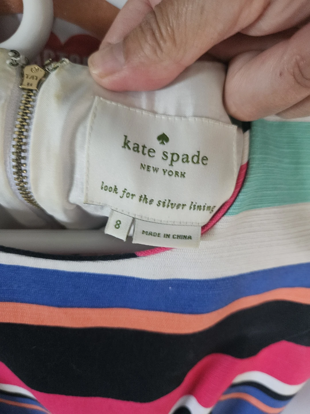 Striped Dress Kate Spade - photo 2
