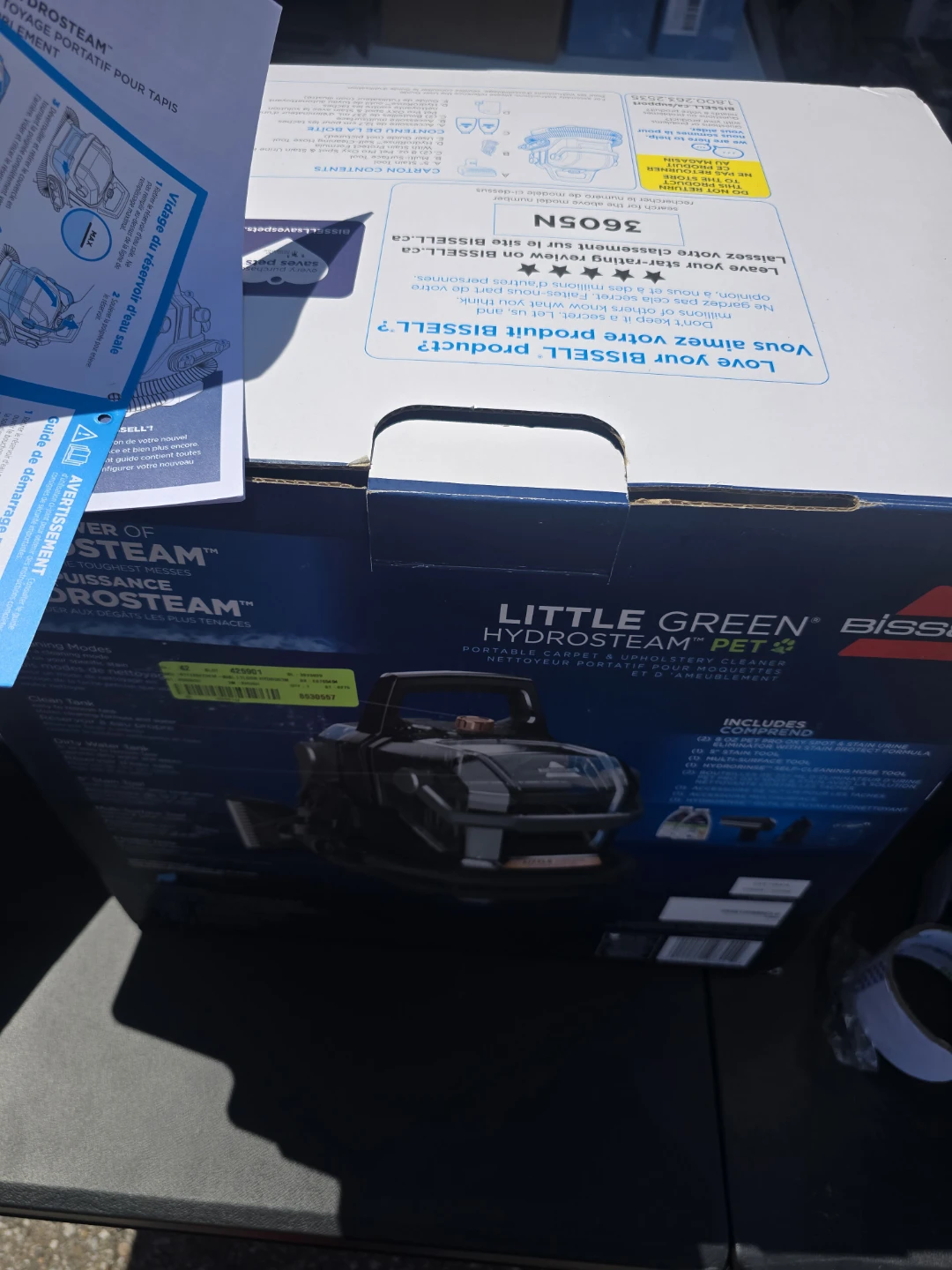 Bissell Little Green "Pet" Portable Carpet Cleaner