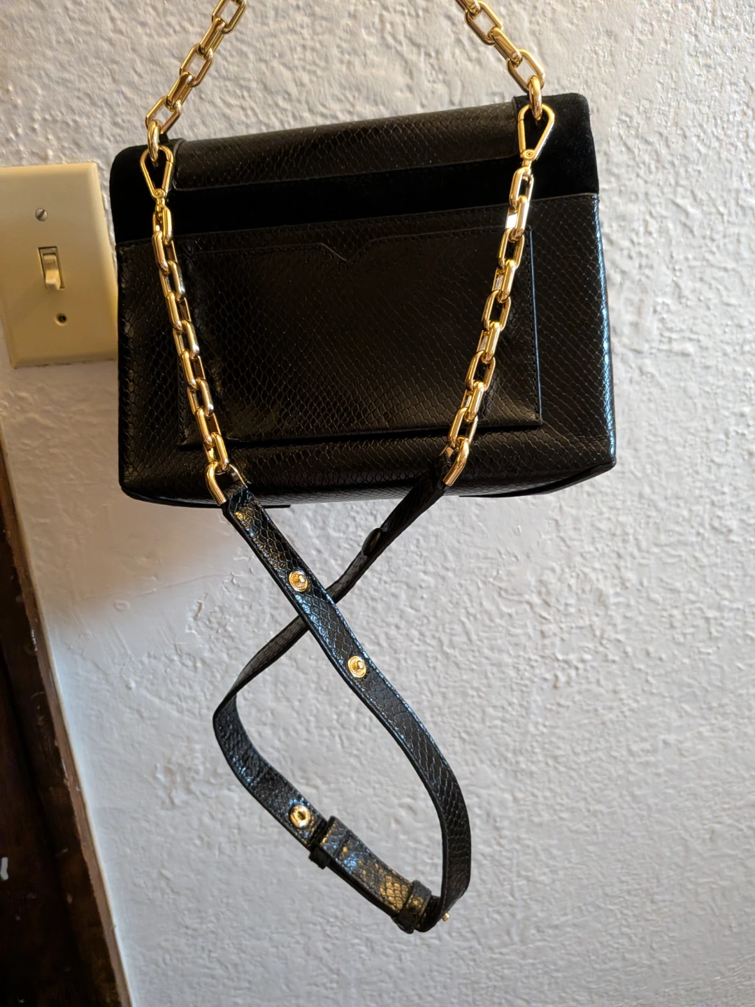 Michael Kors Black Leather & Suede Shoulder Bag - photo 4