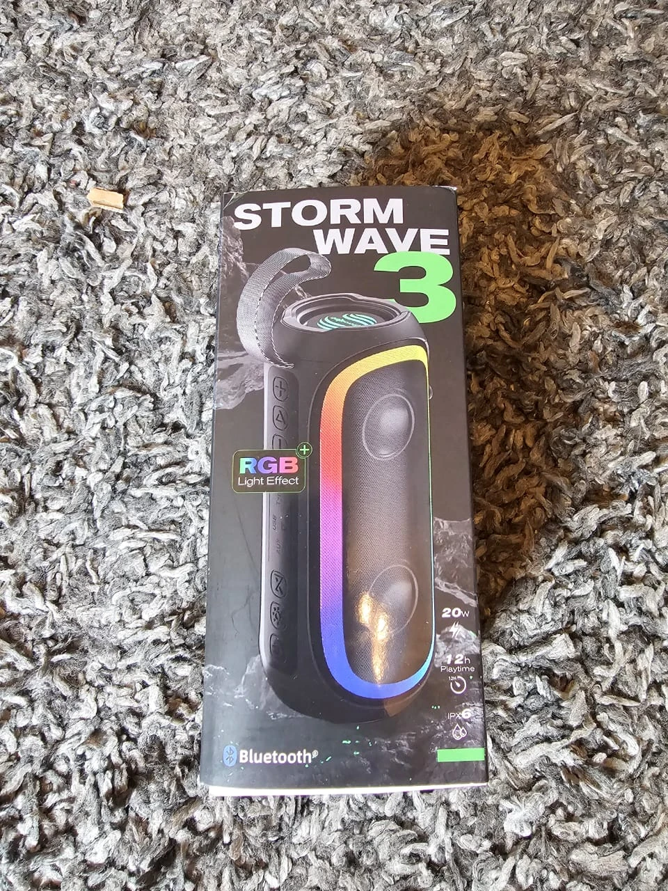 Storm Wave 3 Wireless Speaker with RGB Light Effect - photo 3