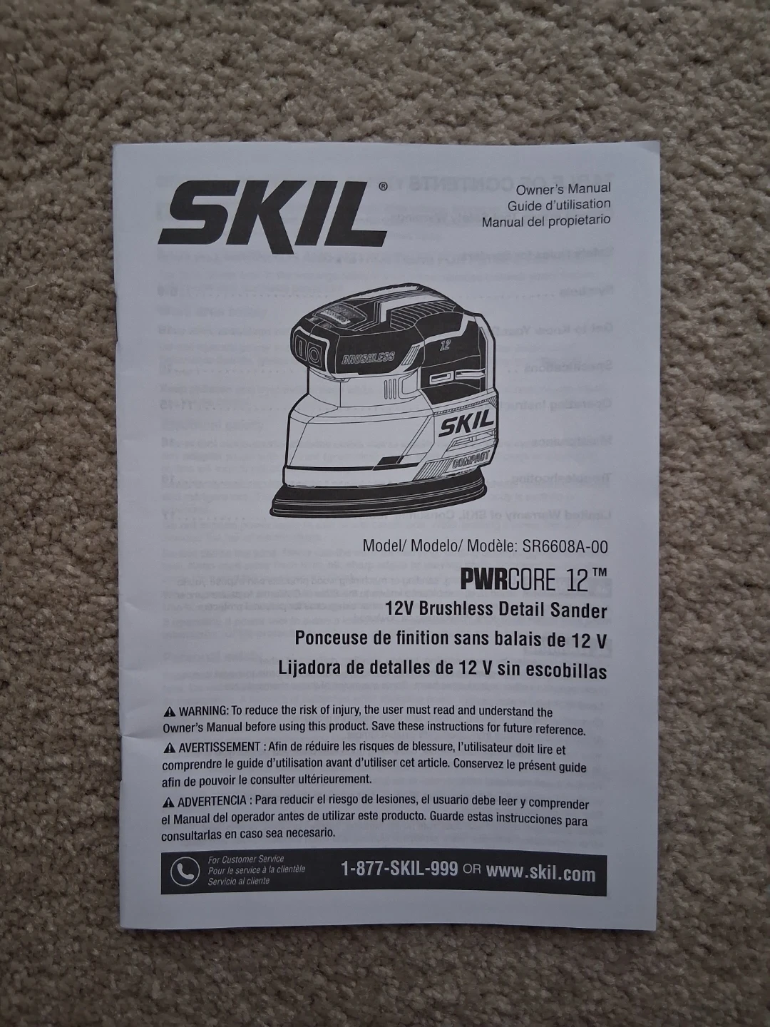 Skil 12V Sander and battery included - photo 3