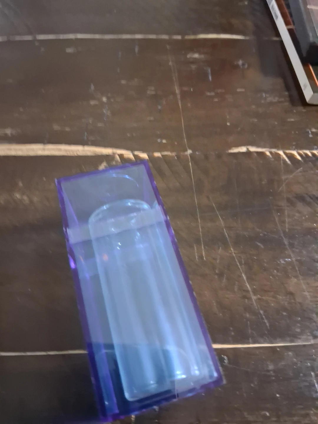 Glass Guitar Slide with Case