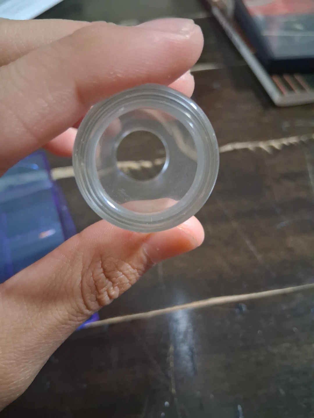 Glass Guitar Slide with Case - photo 3