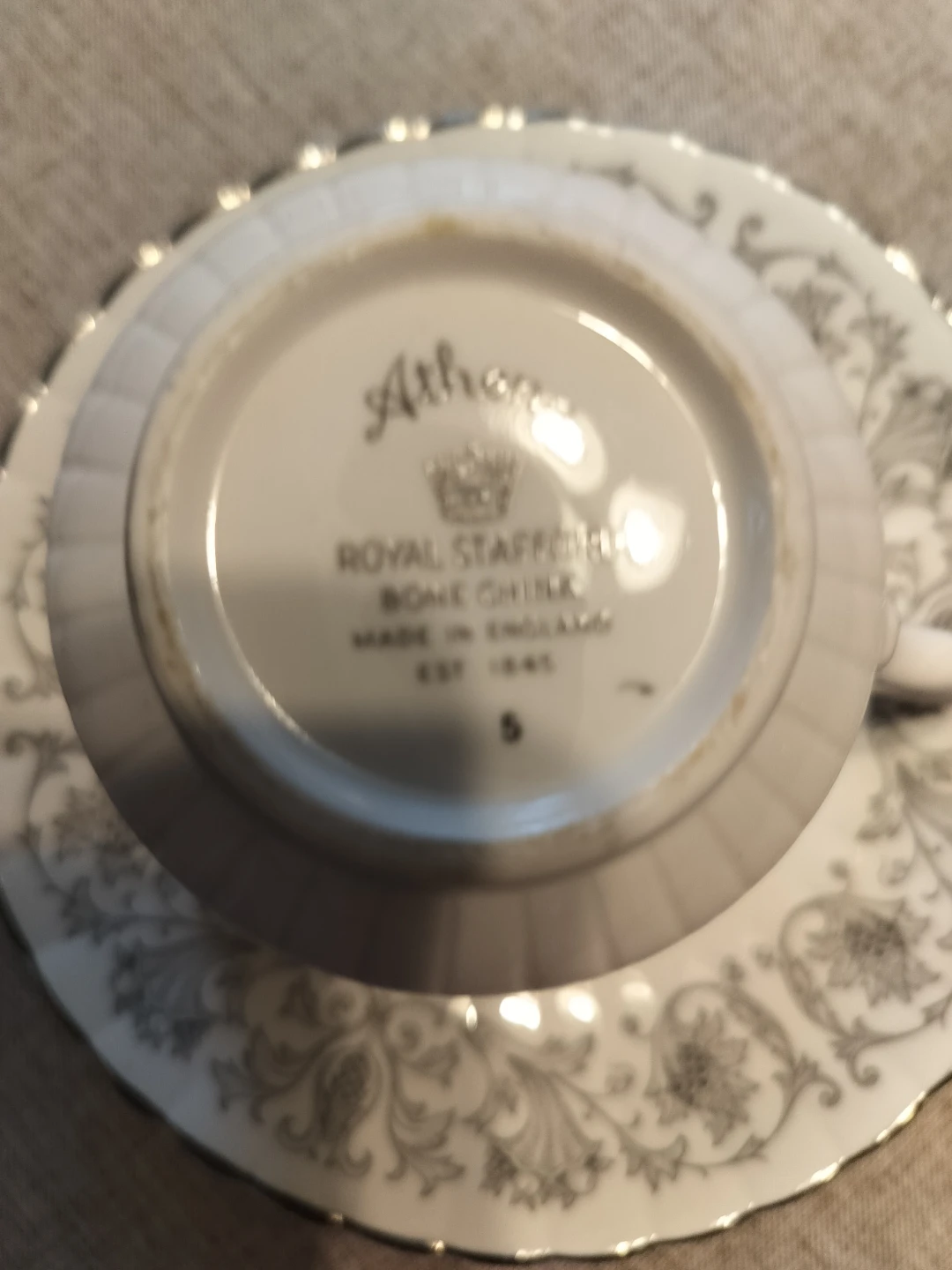 Royal Stafford Athena Teacup and Saucer - photo 2