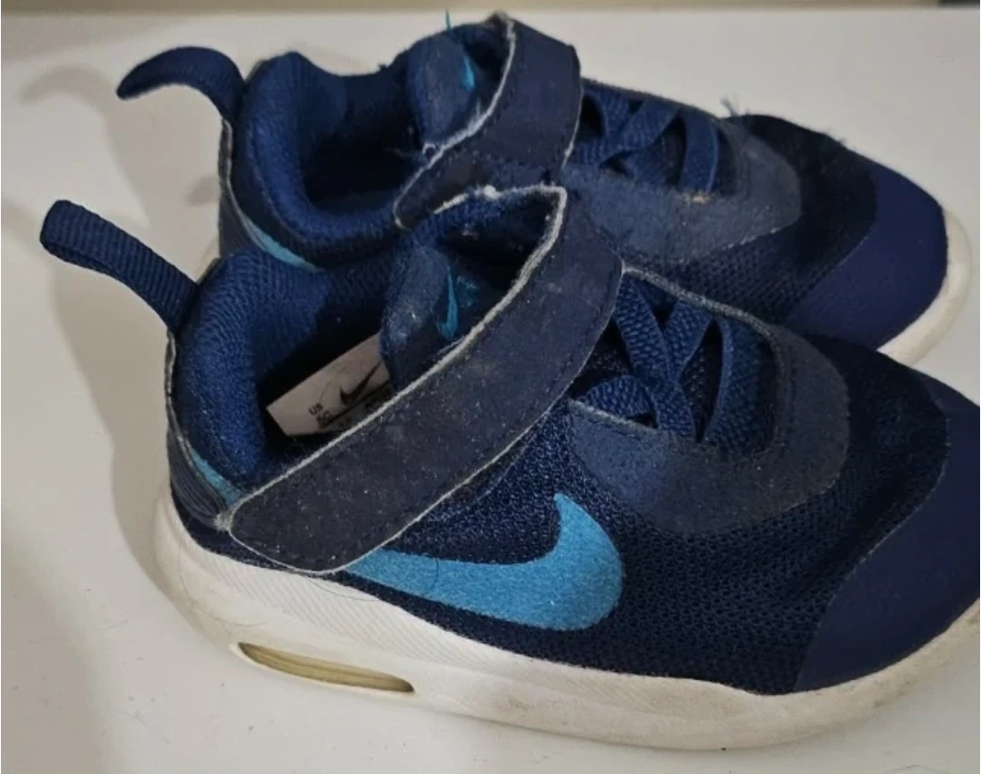 Toddler Nike Air Max Shoes – Navy & Light Blue - photo 2