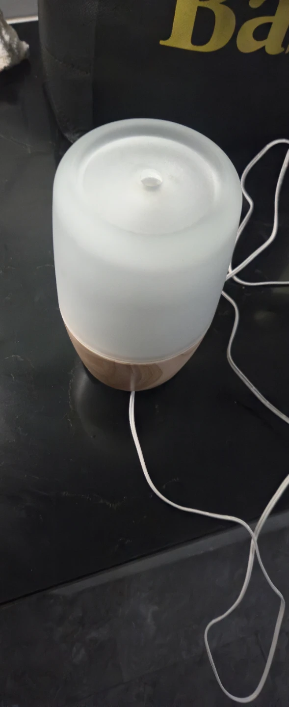 Essential Oil Diffuser with Wood Base - photo 2