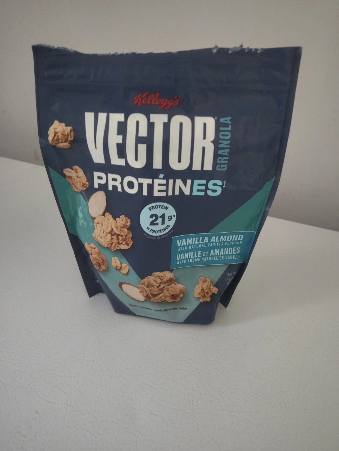 Kellogg's Vector Protéines Vanilla Almond Granola