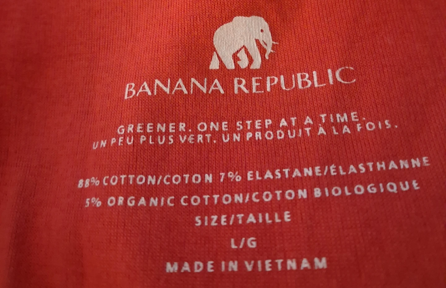 Banana Republic Red Tank Top - L/G - photo 2