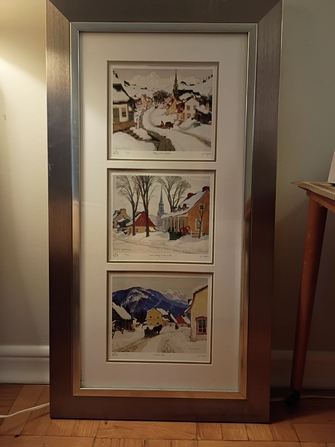 Limited edition C. Gagnon framed prints