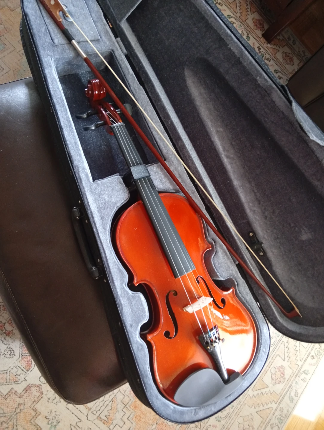 Violin with Case and Bow MASSENET - photo 2