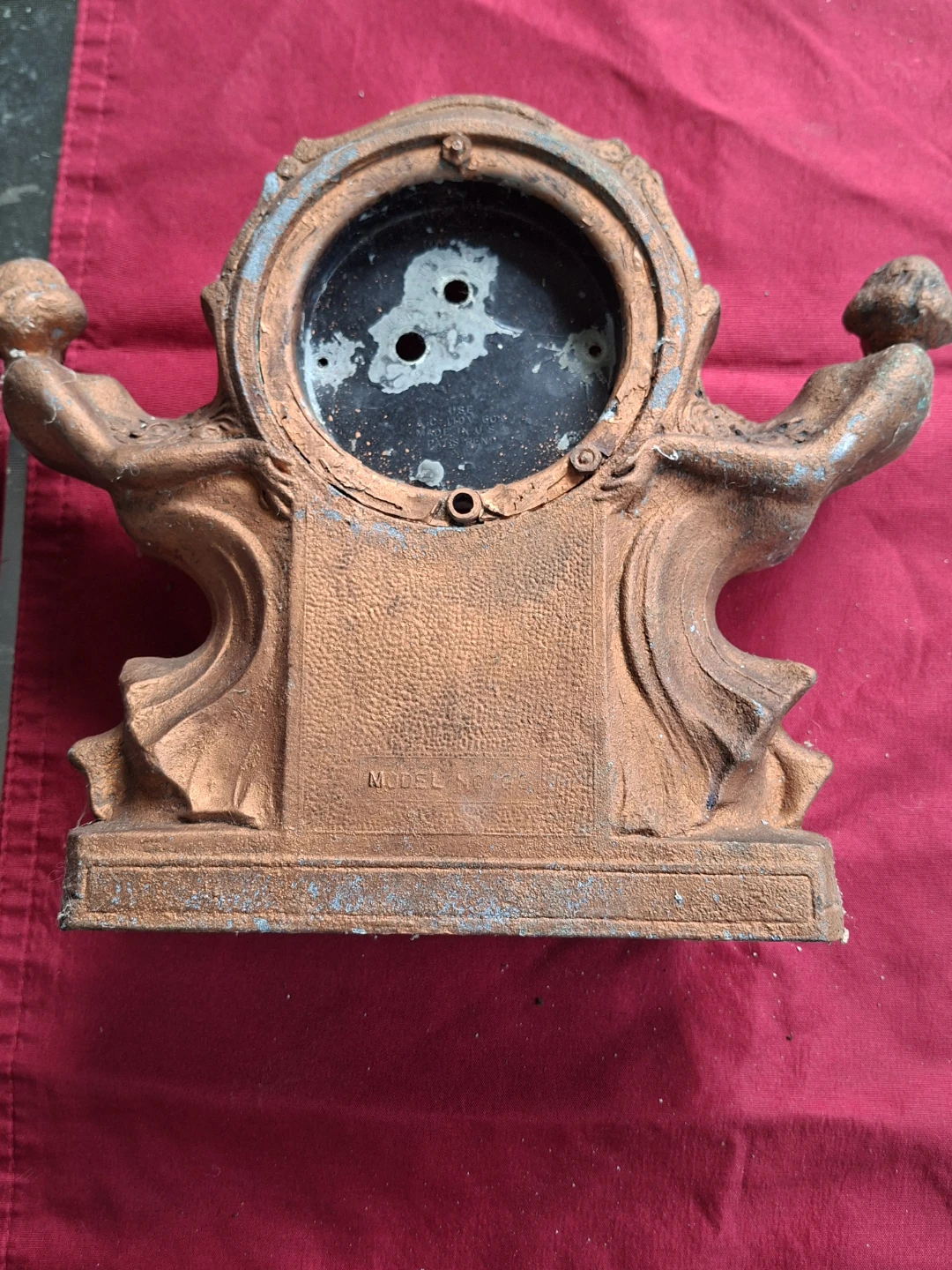 Vintage Mantel Clock Casing - photo 2