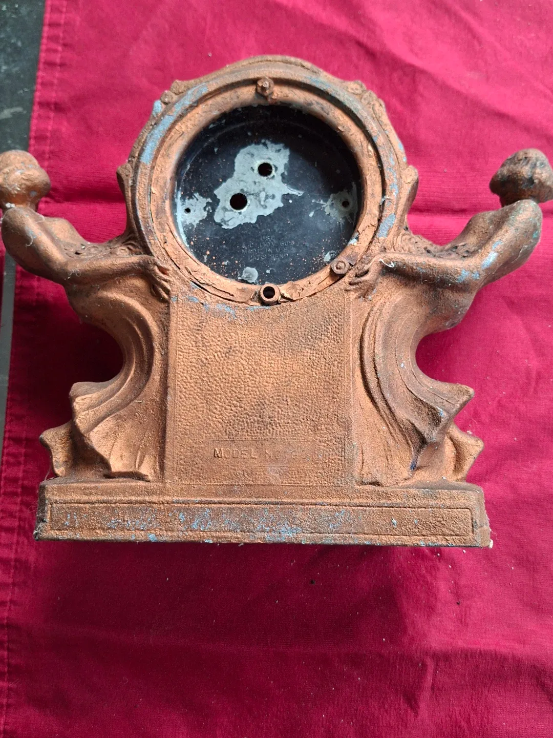 Vintage Mantel Clock Casing - photo 2