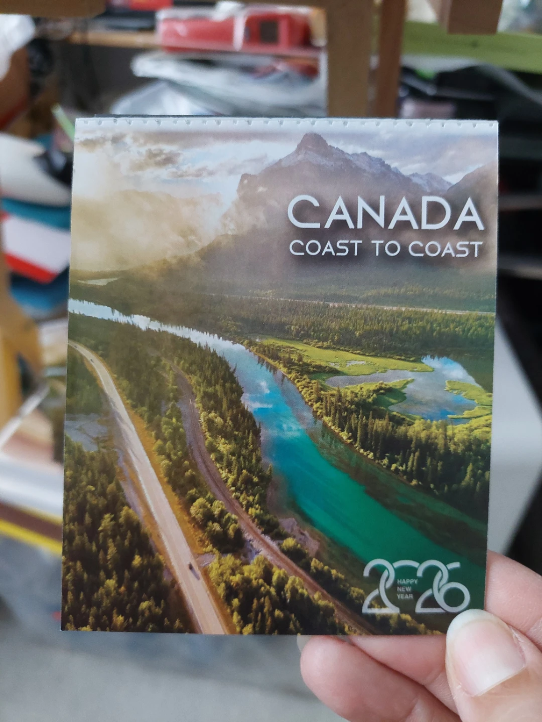 Canada Coast to Coast Mini Calendar & Kitchen Chart