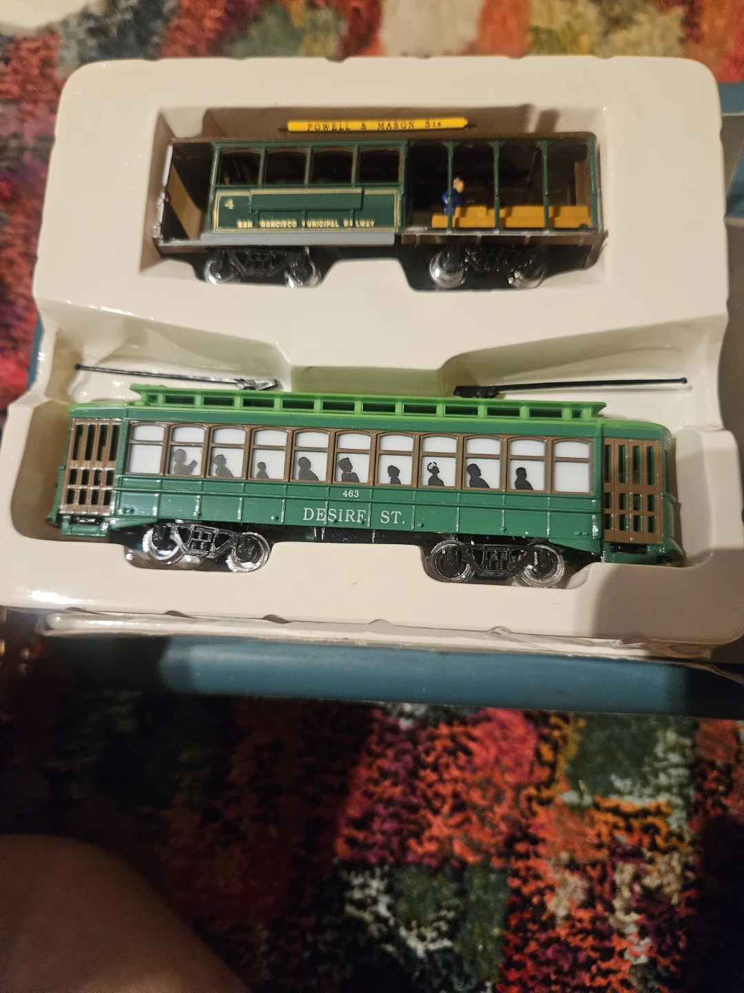2 Classic Streetcars Model Toy Set - photo 2