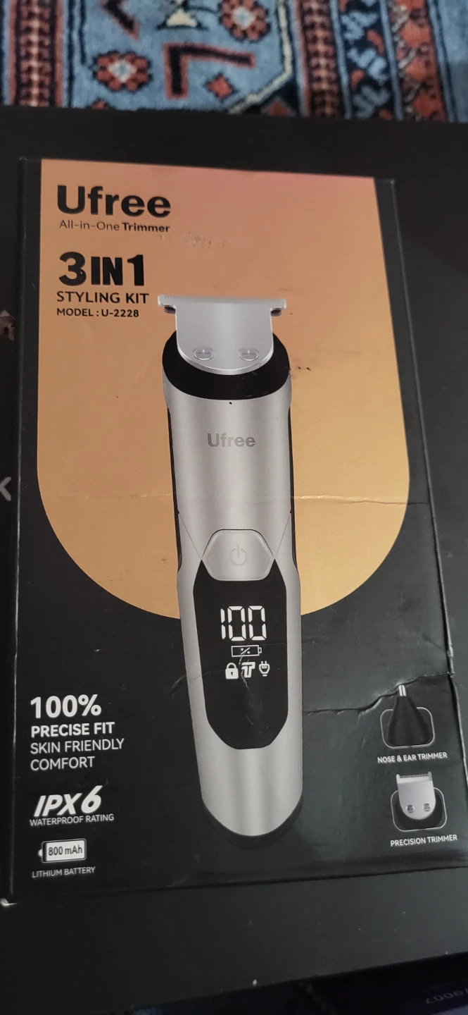 Trimmer-Ufree 3-in-1 Styling Kit U-2228