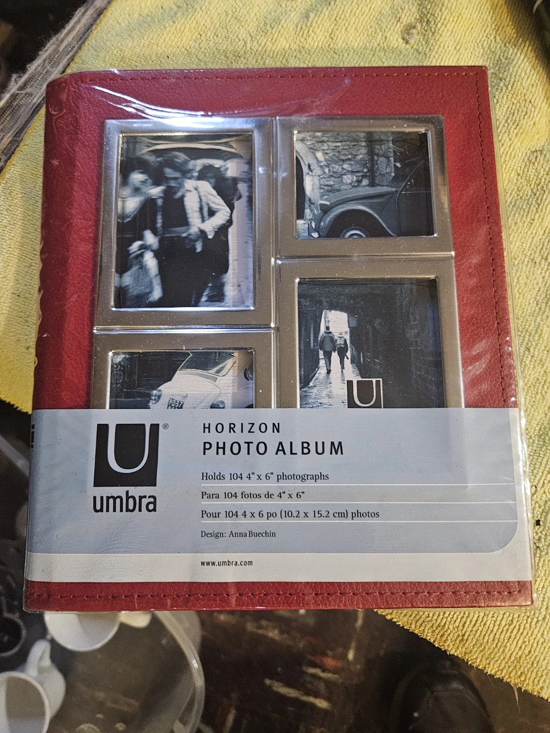 Umbra Horizon Photo Album - Red - photo 2