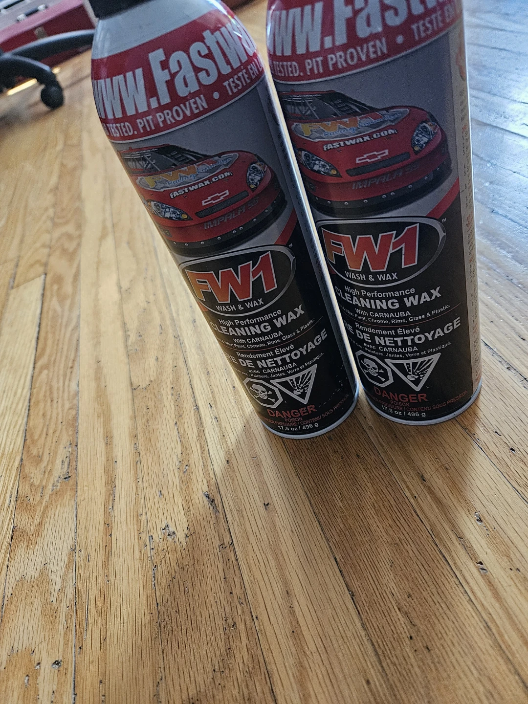 FW1 High Performance Cleaning Wax with Carnauba (2 Cans)