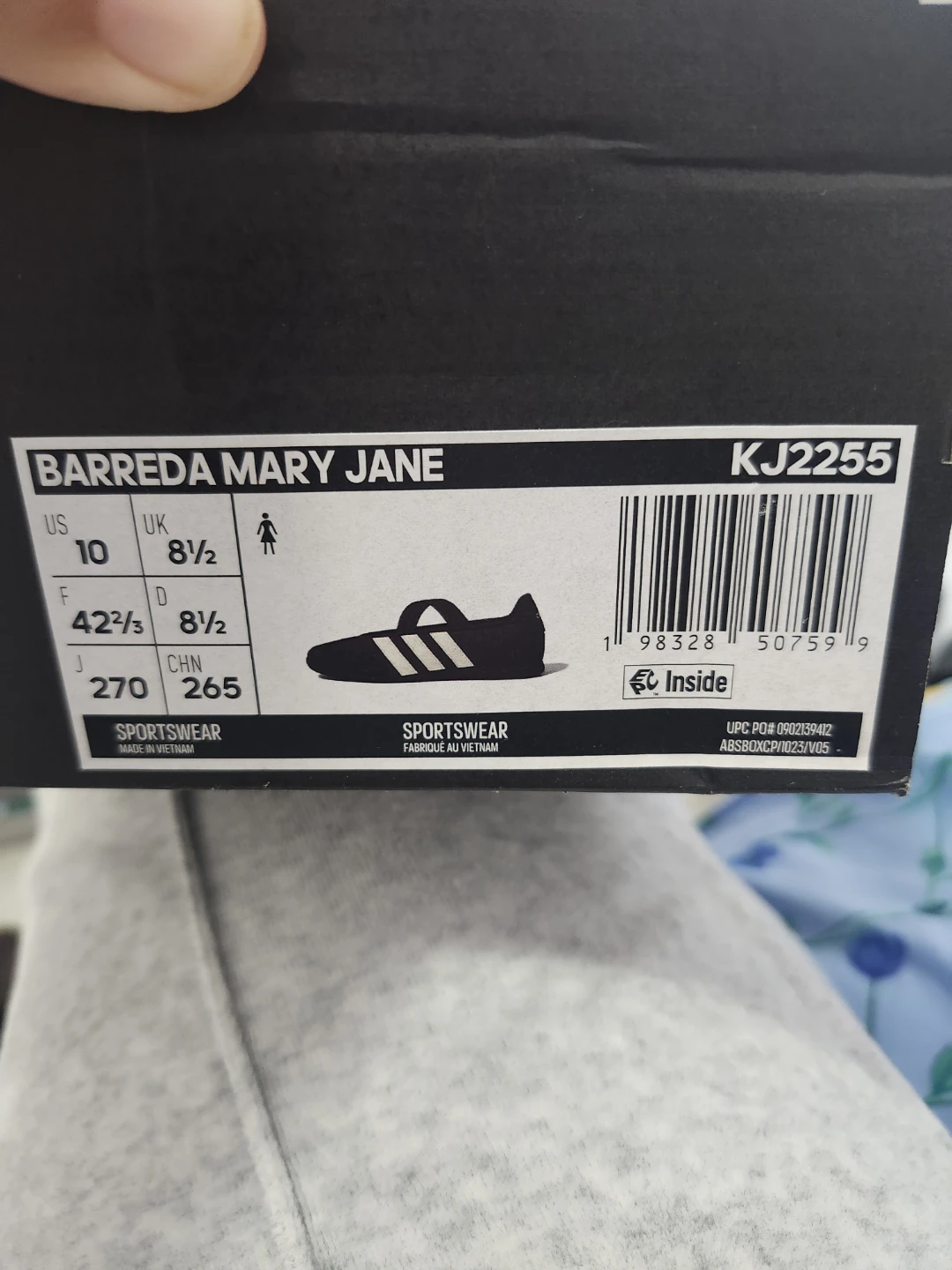Adidas Barreda Mary Jane Shoes US 10 - photo 2
