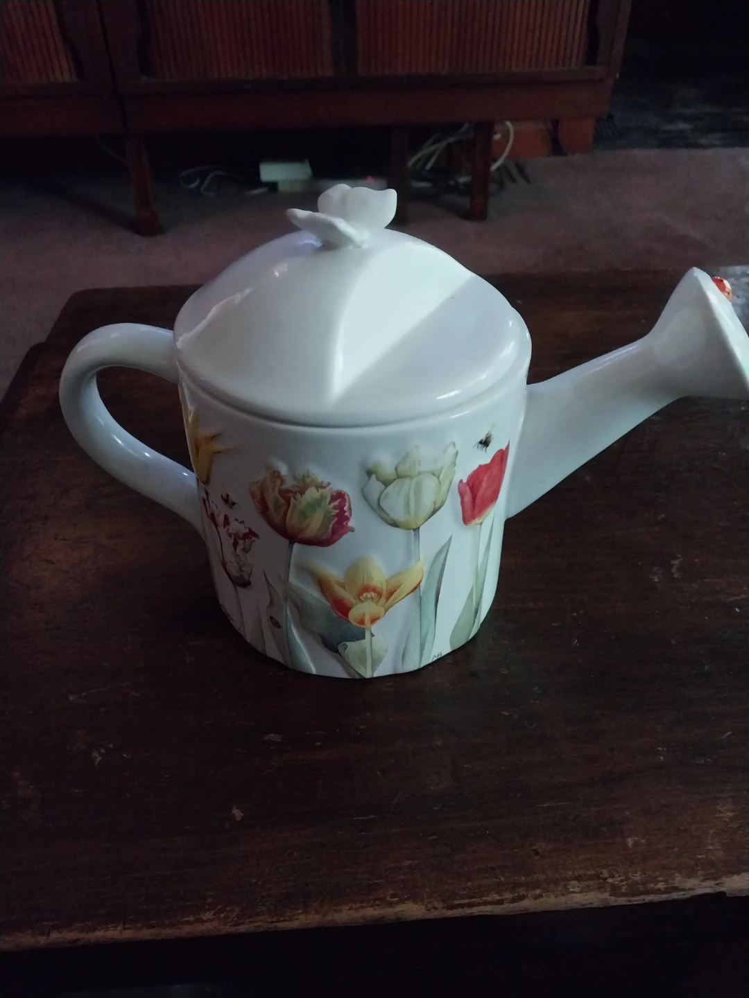 Hallmark Nature's Sketchbook Decorative Watering Can