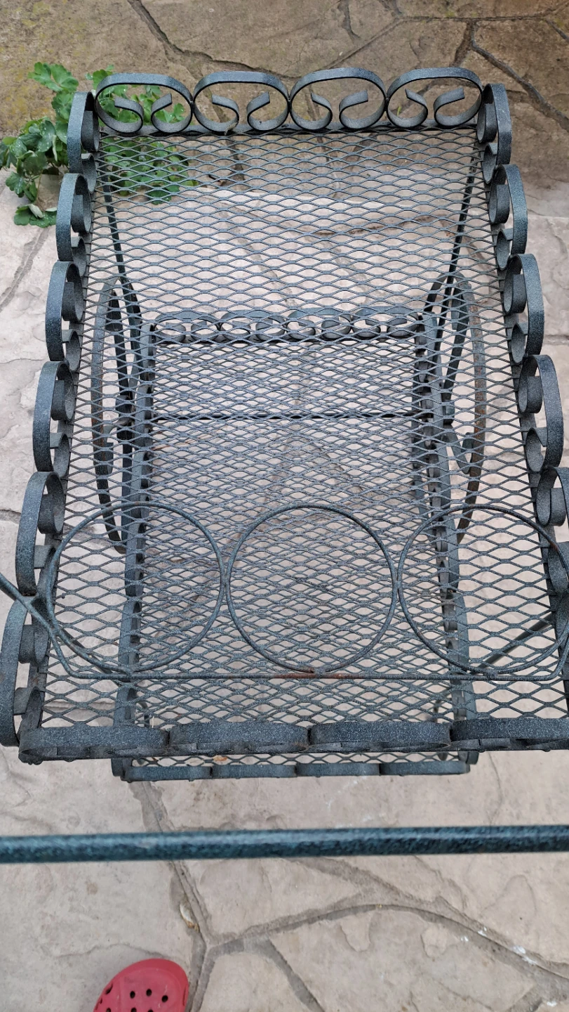 Vintage Metal Bar Cart - photo 3