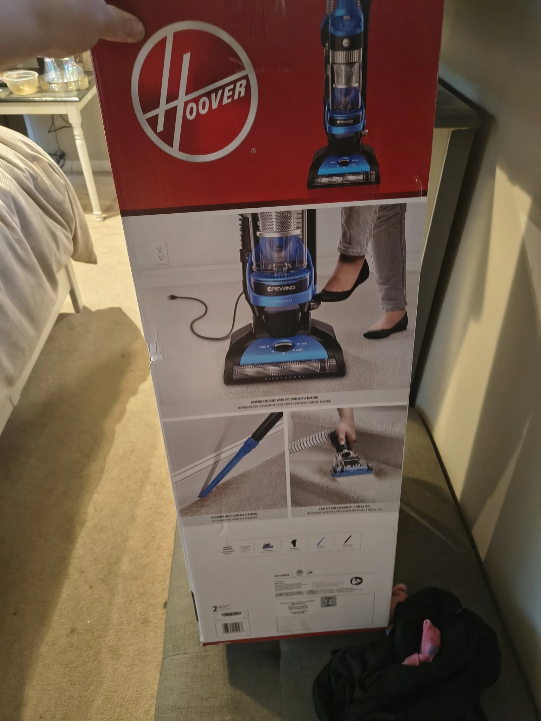 Hoover Elite Rewind Plus Corded Upright Vacuum - photo 3