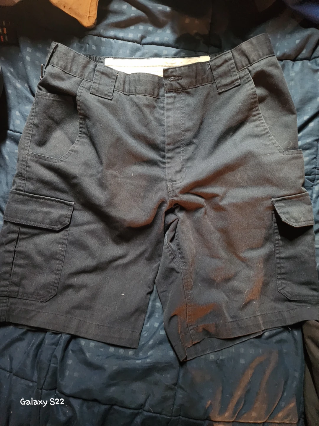 Men's Navy Cargo Shorts