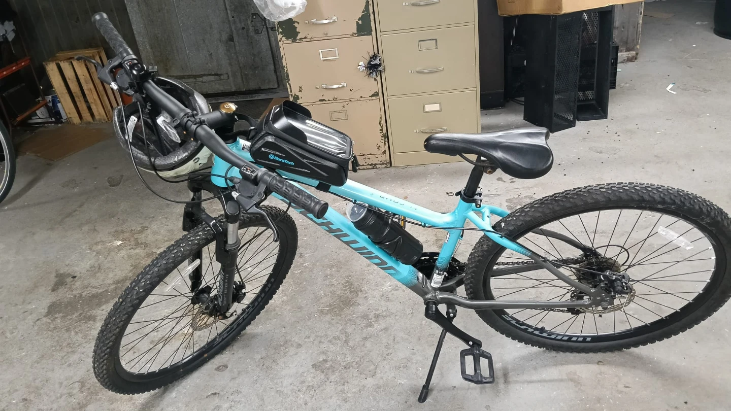 Schwinn Mountain Bike with DuraTech Bag