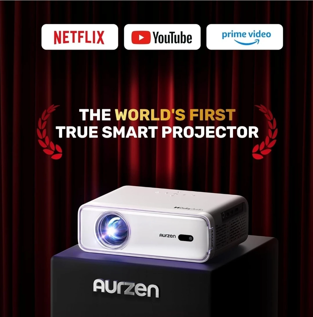 Aurzen Eazze D1 4K Supported Smart Projector HDR10, DoIby Audio - photo 5