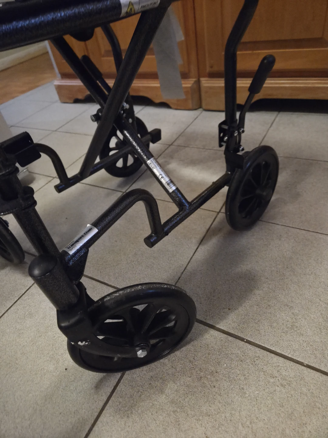 Medical Lightweight Folding Transport Wheelchair - photo 3