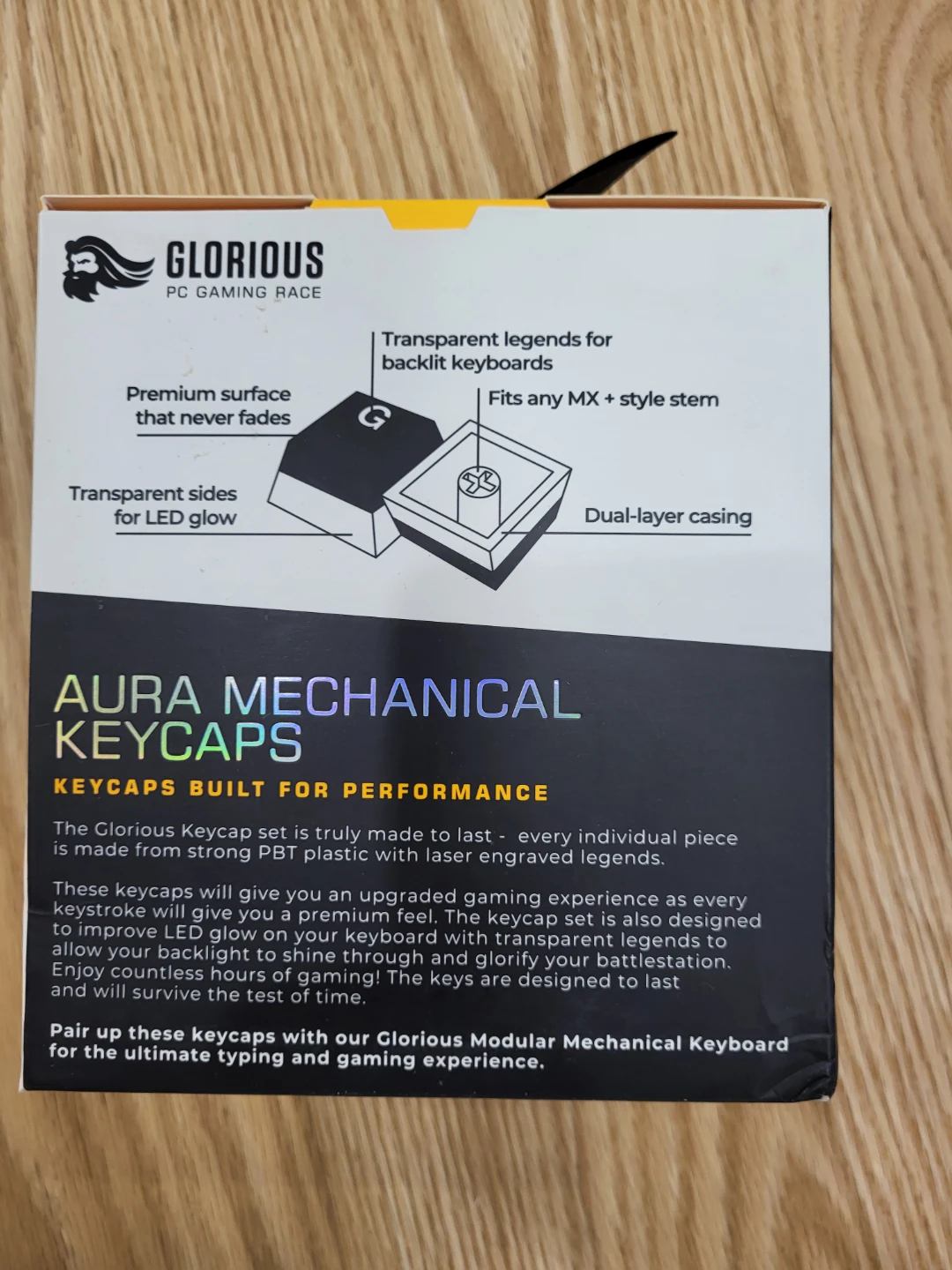 Glorious Aura v2 Mechanical Keycaps - Full 145-Key Set - photo 4