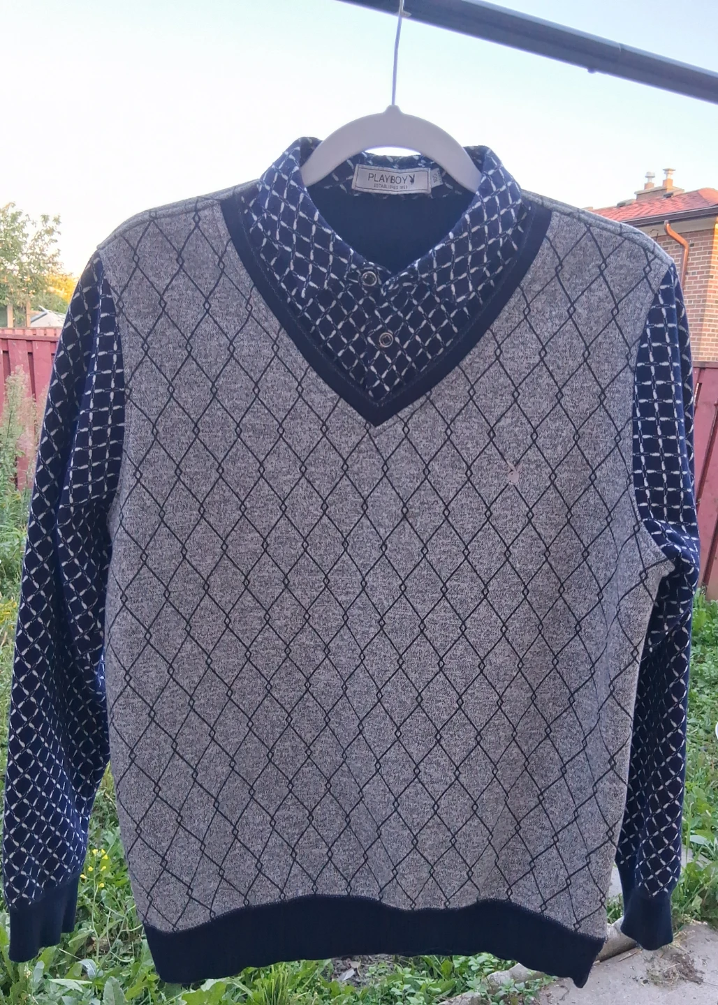 Playboy V-Neck Sweater Vest