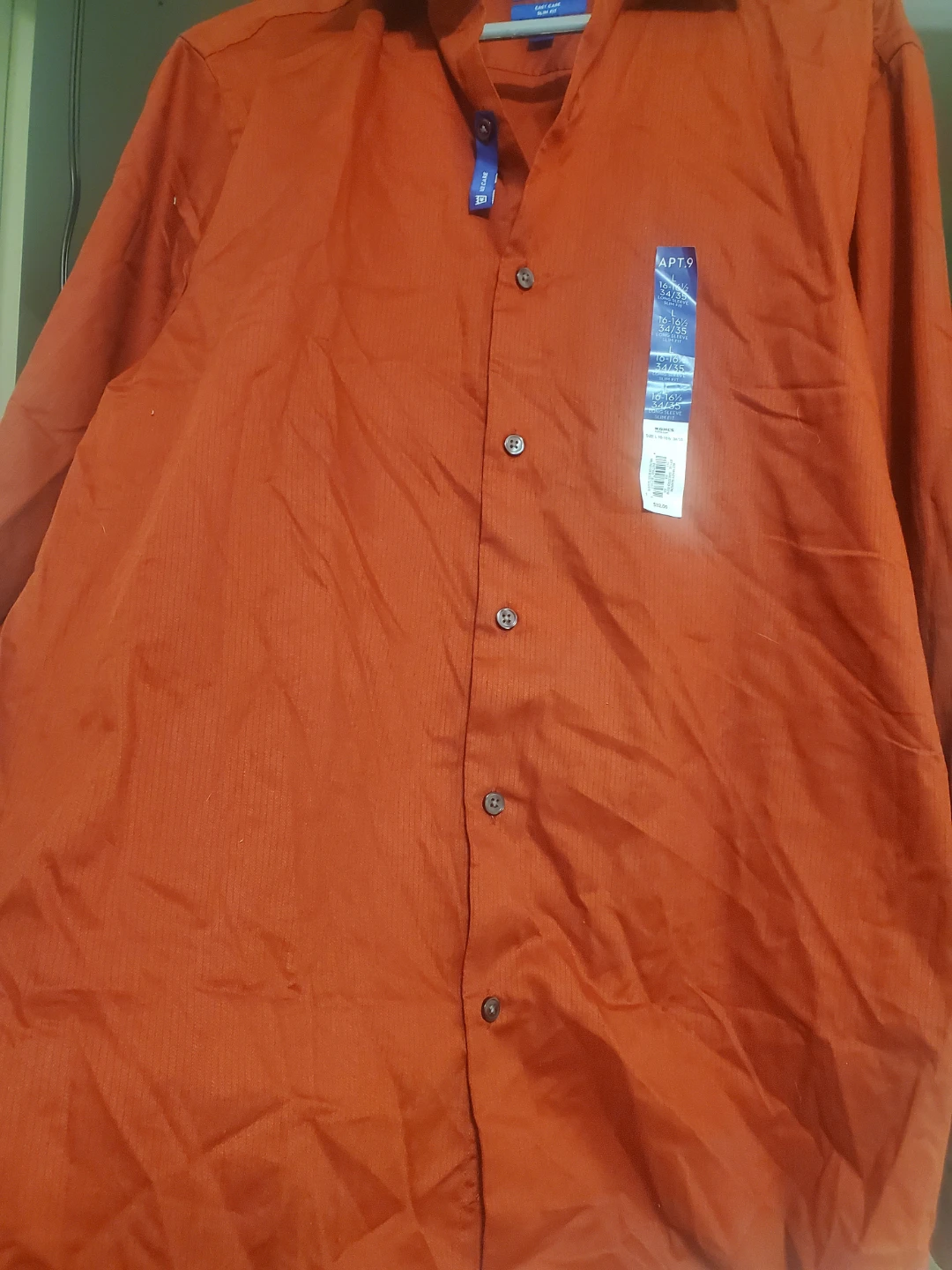 APT.9 Easy Care Slim Fit Long Sleeve Shirt - photo 2
