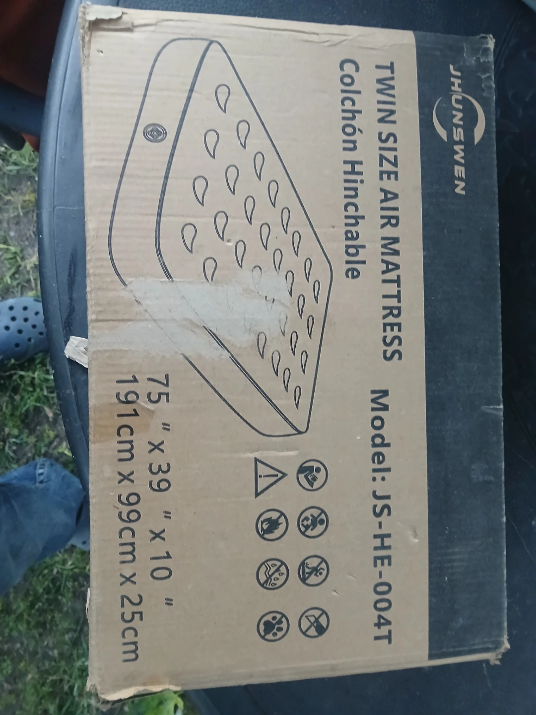 Jhonswen Twin Size Air Mattress