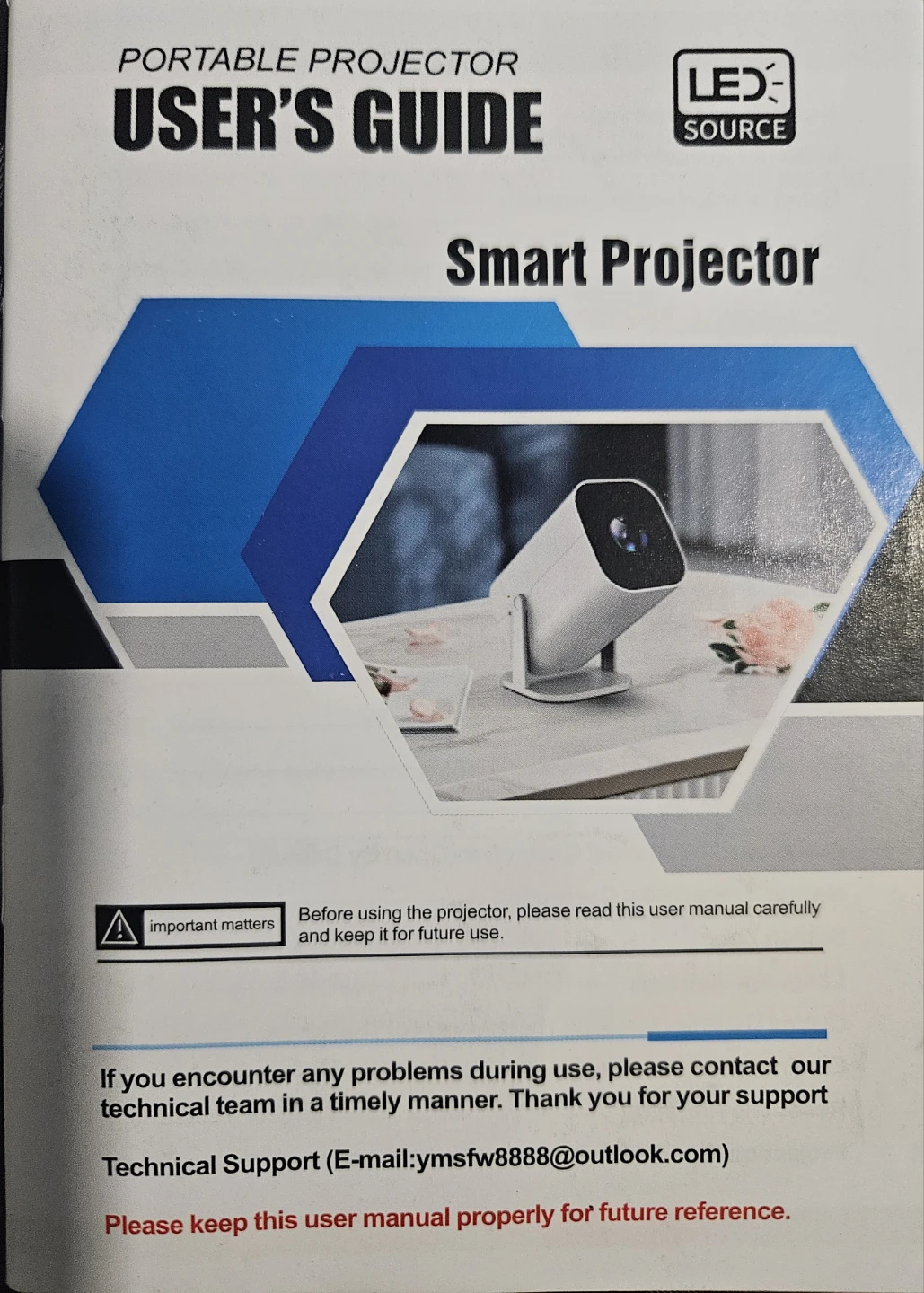 Smart Portable Projector