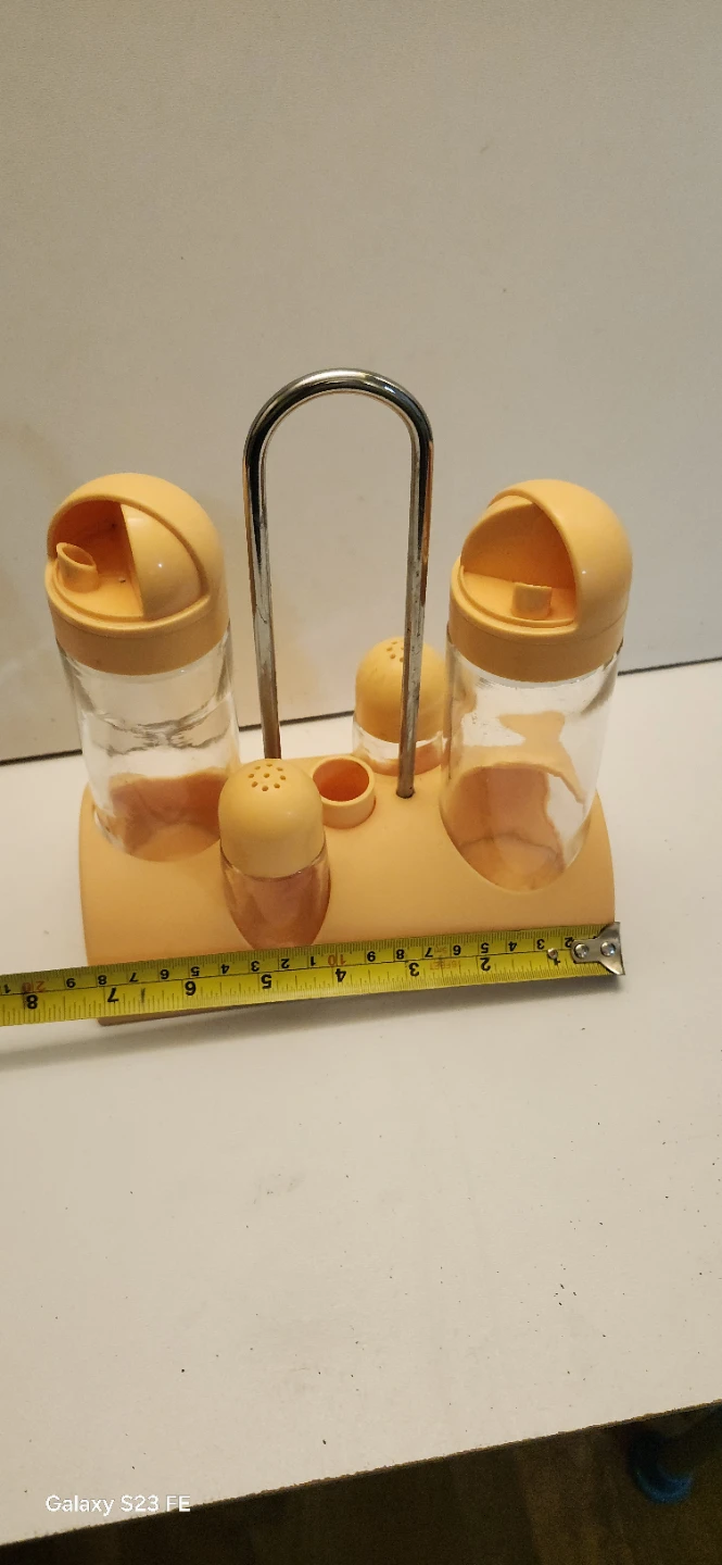 Spice Rack Set with 4 Glass Shakers - photo 5