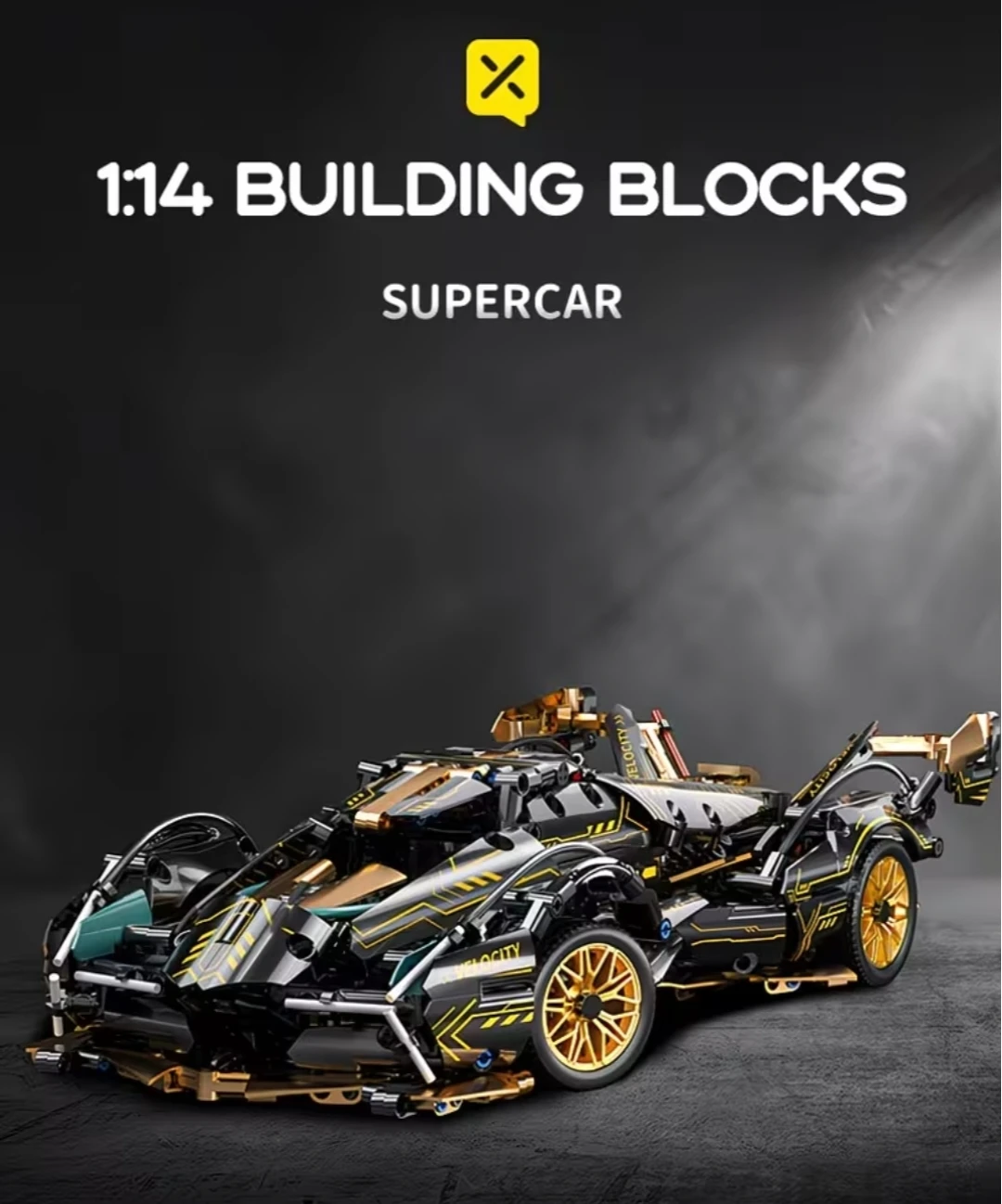 CAR BUILDING BLOCKS SET NEW - photo 2
