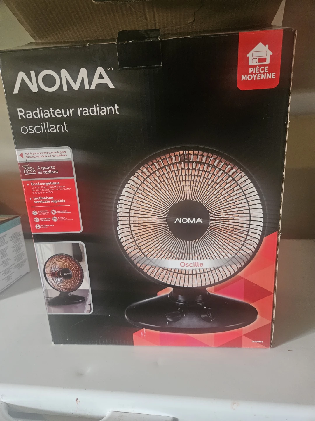 NOMA Oscillating Radiant Heater - photo 2