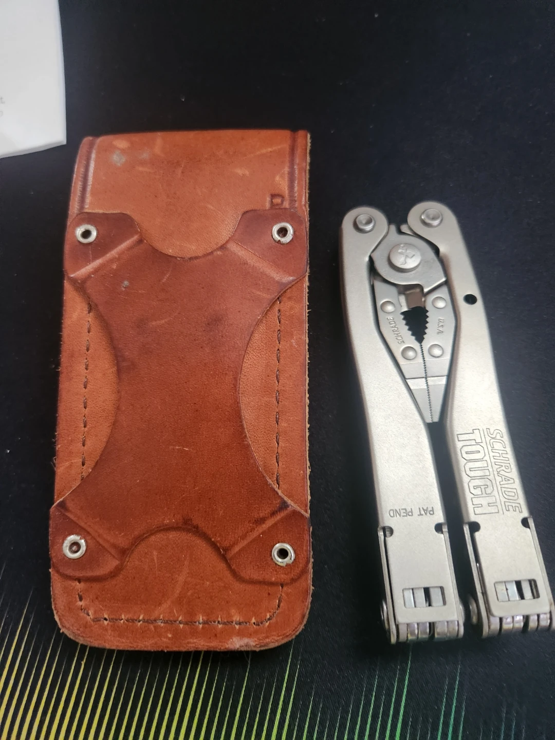 Schrade Tough Multi-Tool with Leather Sheath - photo 5