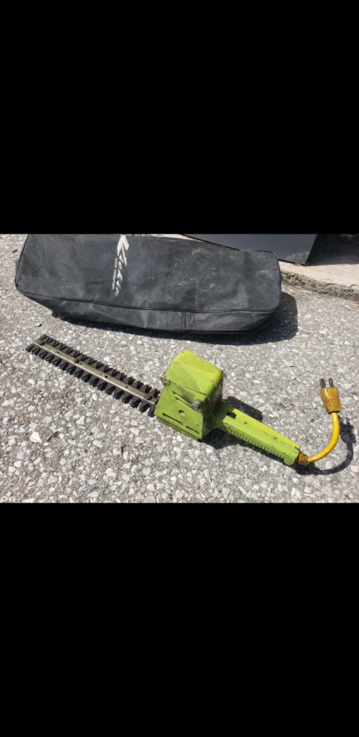 Hedge Trimmer with Cover