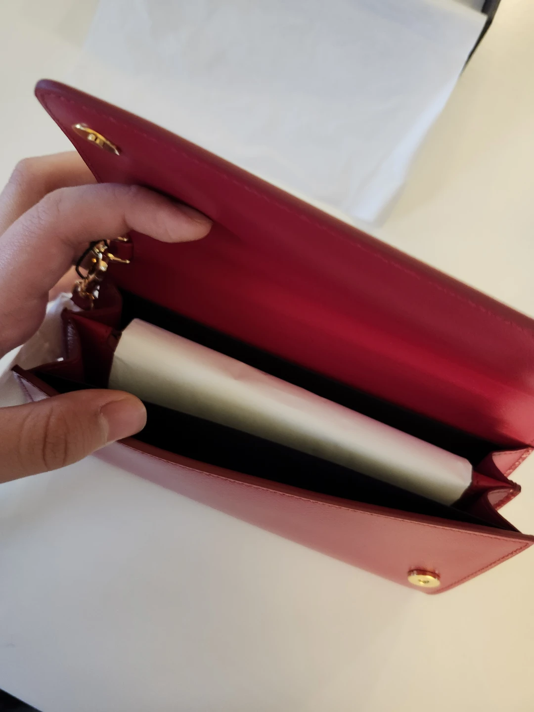 Prada Pink Patent Leather Wallet - photo 3