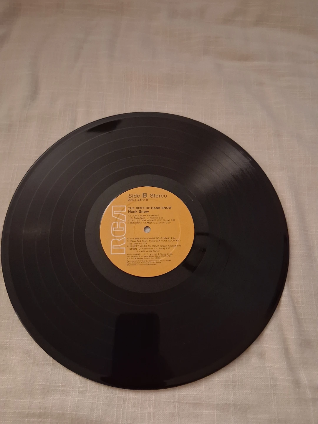 The Best of Hank Snow Vinyl Record - photo 4