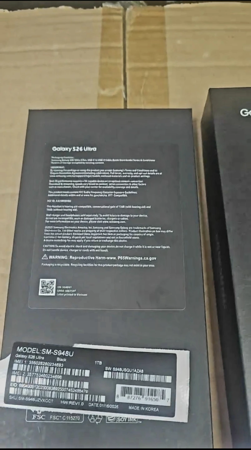 Samsung Galaxy S26 Ultra 1TB Black - photo 3